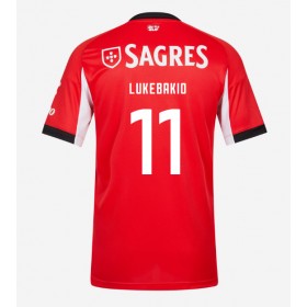 Pánské fotbalový oblečení Benfica Dodi Lukebakio #11 Domácí košile 2025-26 Krátkým Rukávem
